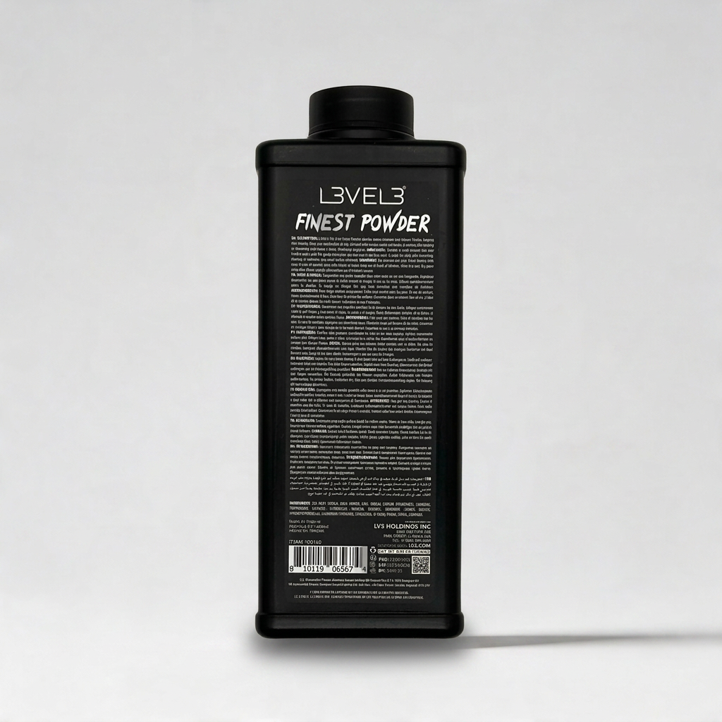 L3VEL3 Talc Free Finest Powder 250 g