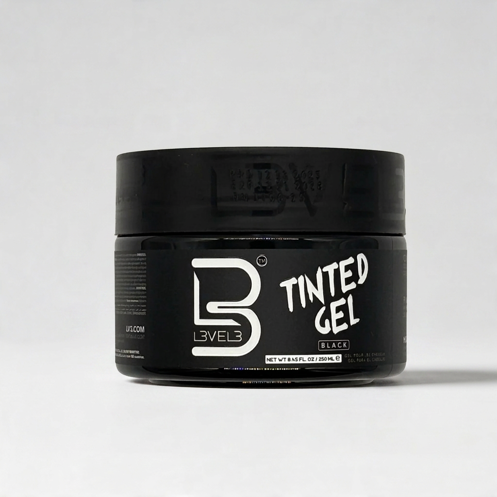 L3VEL3 Tinted Gel Black 250 ml
