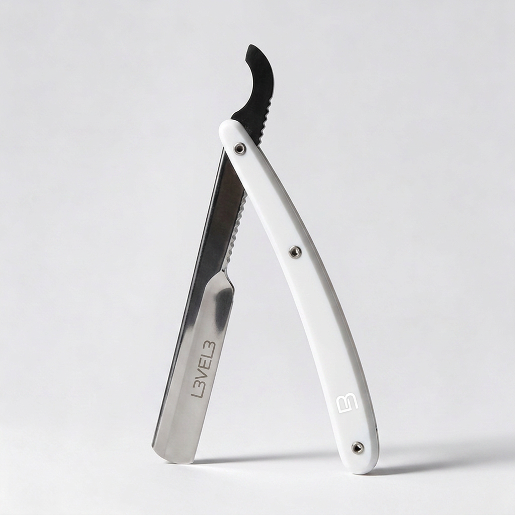 L3VEL3 WHITE TURKISH RAZOR