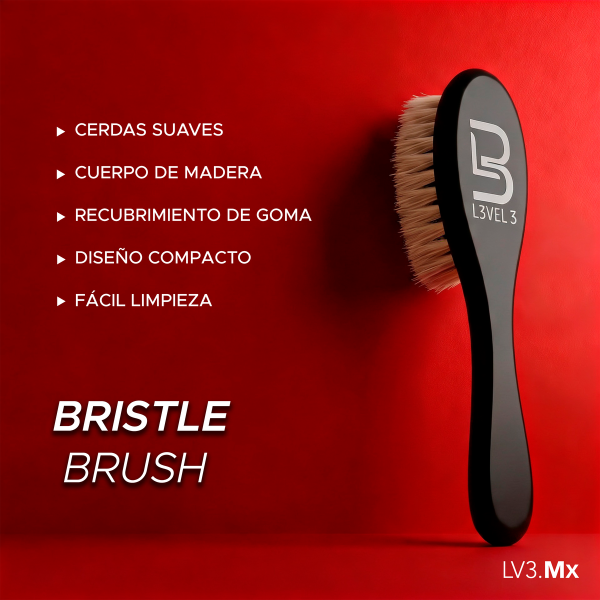 L3VEL3 BRISTLE CLIPPER BRUSH