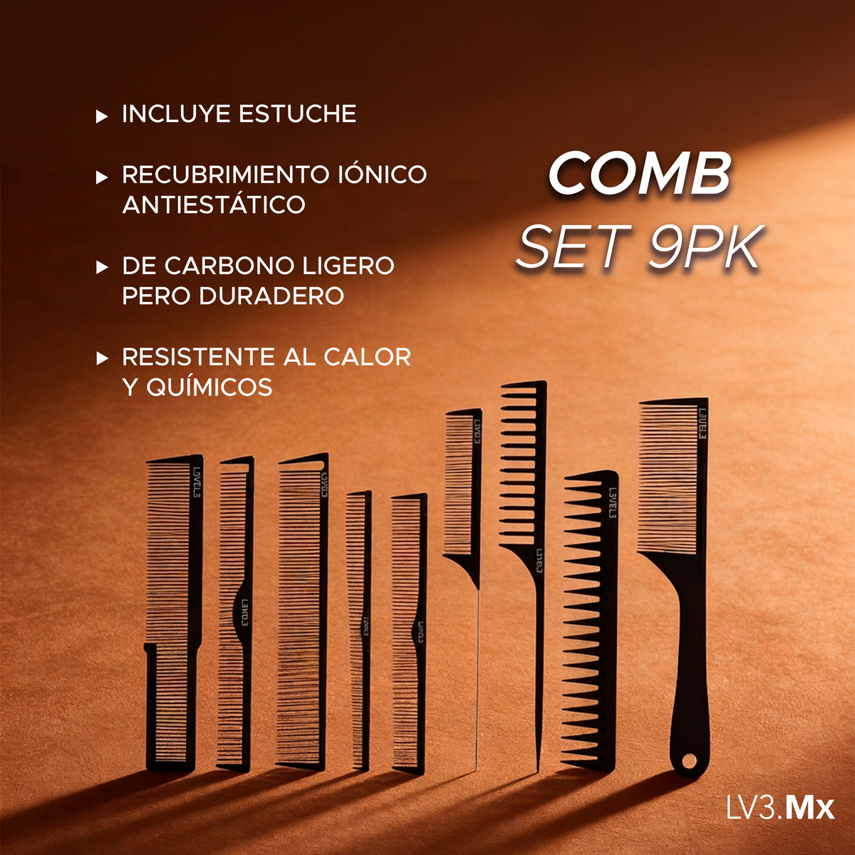 L3VEL3 9PC COMB SET