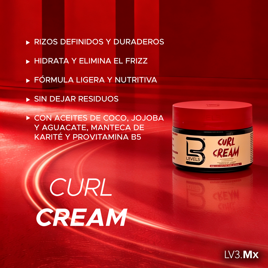 L3VEL3 Curl Cream 250 ml