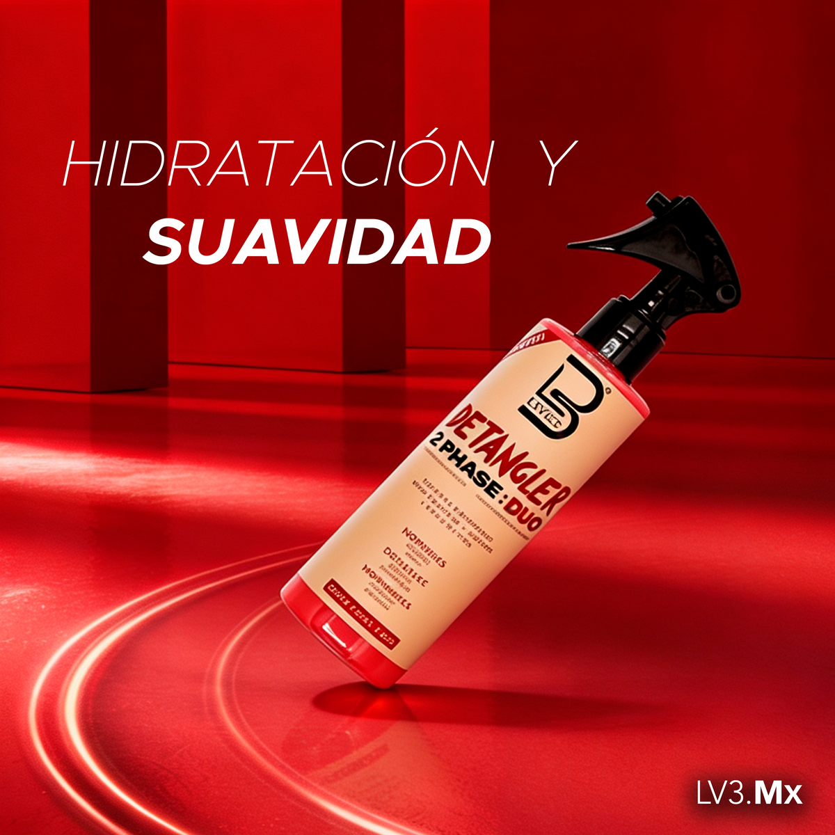 L3VEL3 2 Phase Detangler Spray / Leave in Conditioner 250 ml
