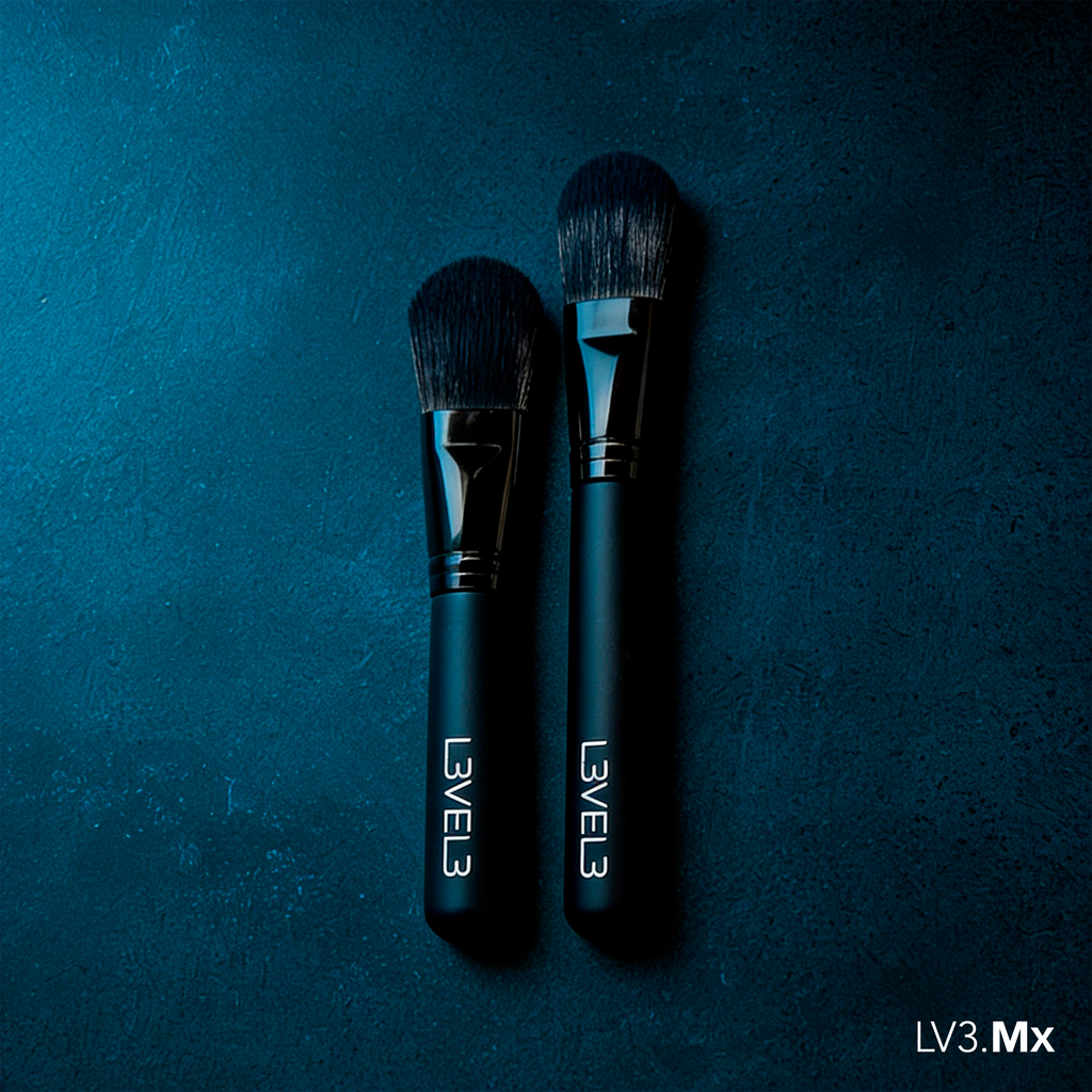 L3VEL3 2PC FACE MASK BRUSH SET