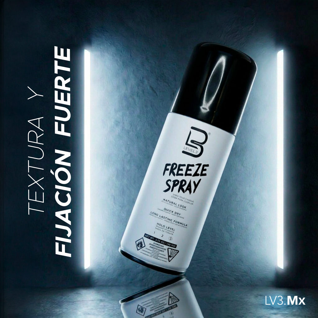L3VEL3 FREEZE HAIR SPRAY 100GR