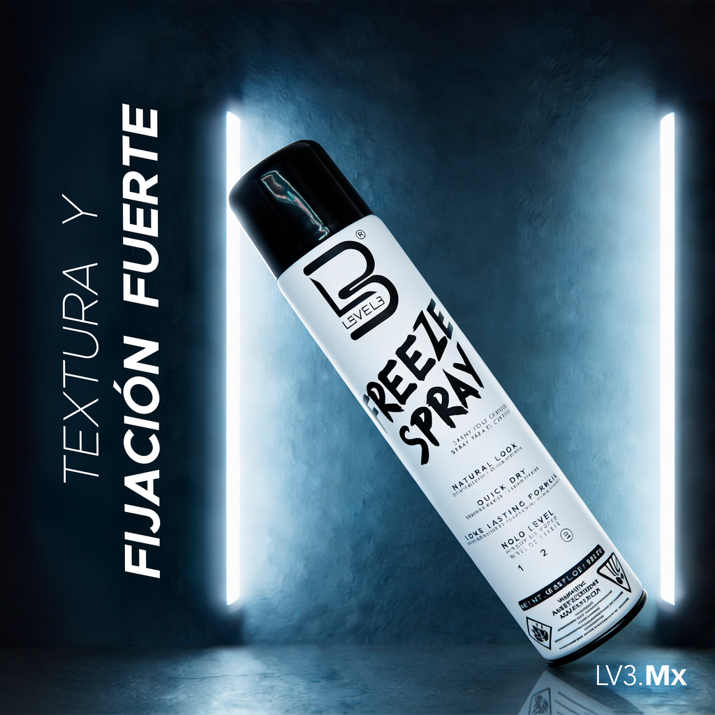 L3VEL3 FREEZE HAIR SPRAY 383GR