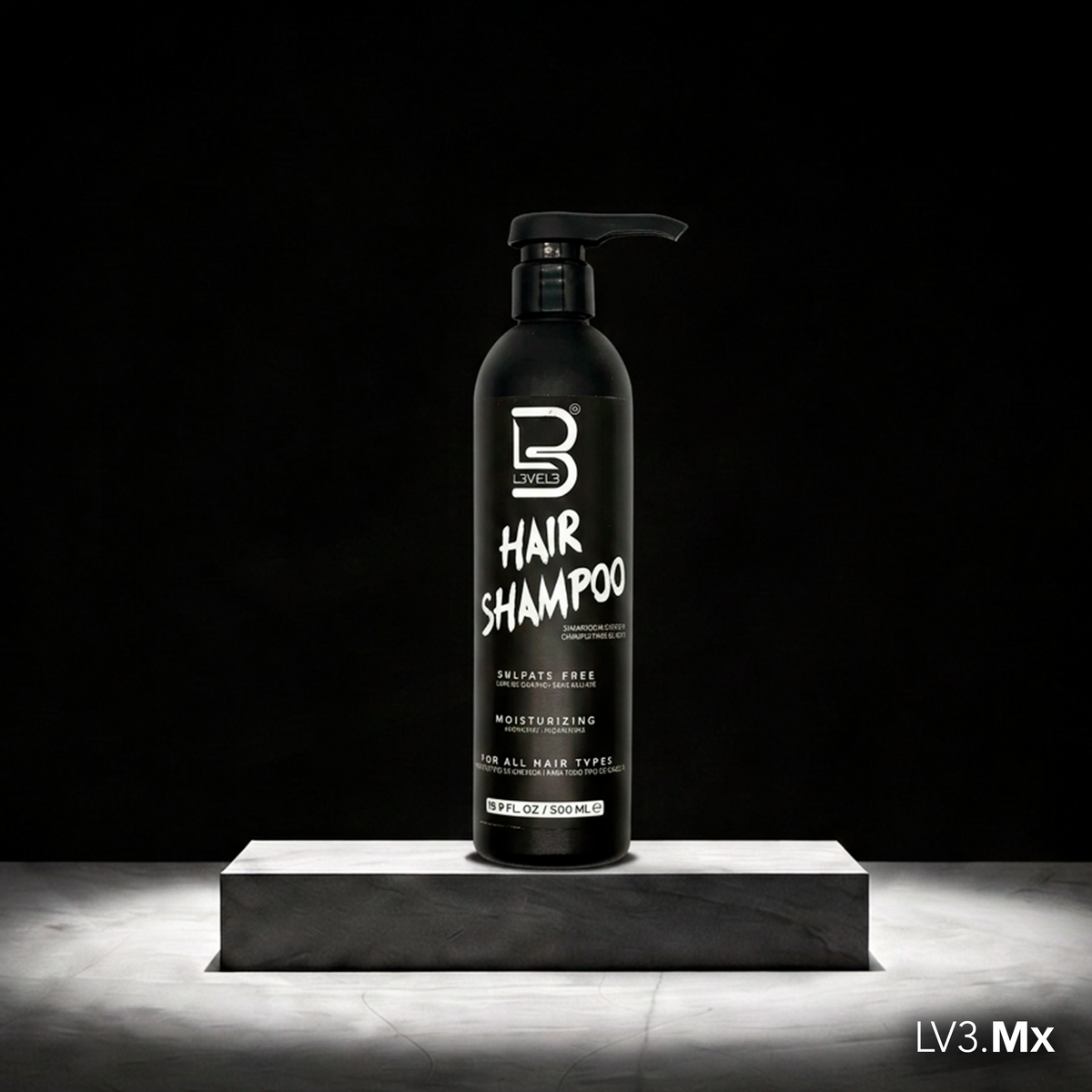 L3VEL3 Sulfate Free Hair Shampoo 500 ml