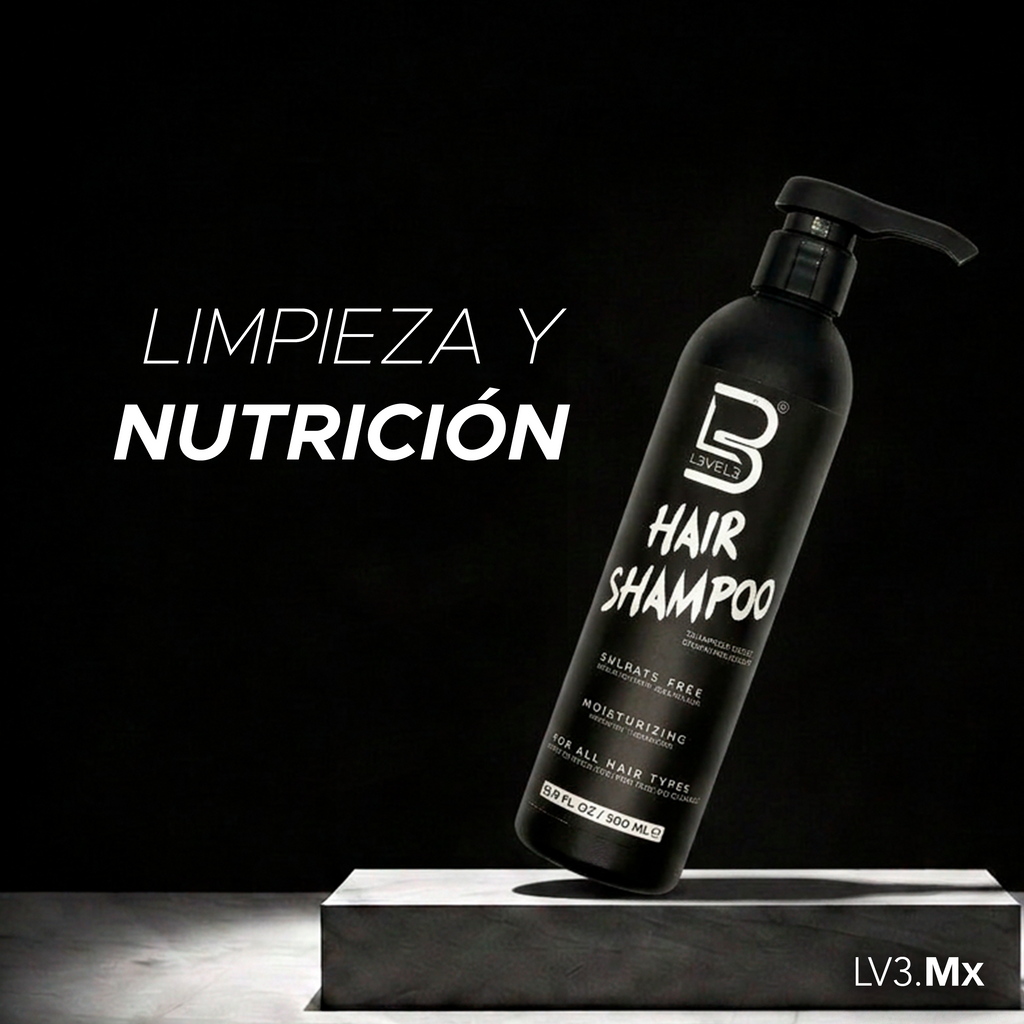 L3VEL3 Sulfate Free Hair Shampoo 500 ml