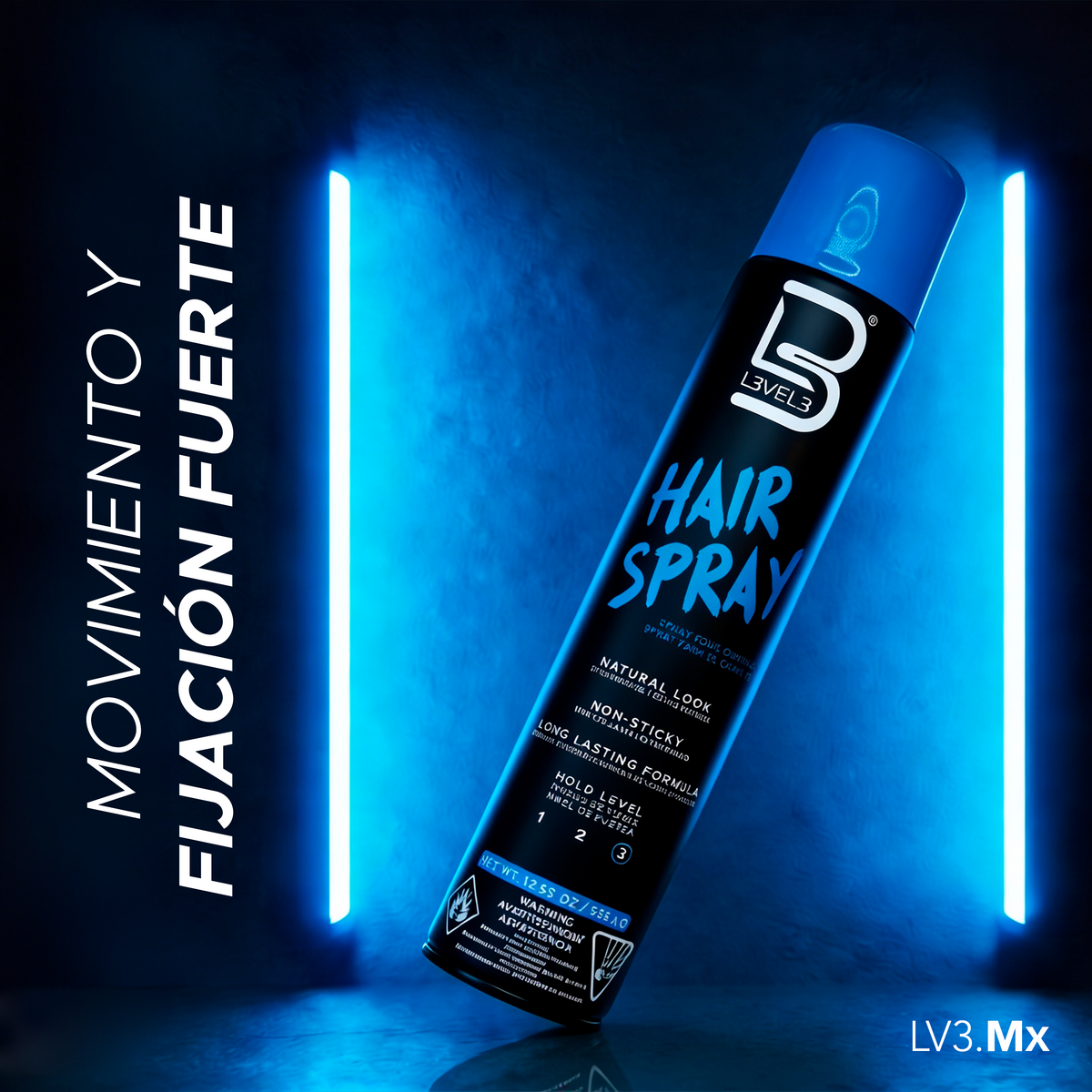 L3VEL3 HAIR SPRAY 383GR