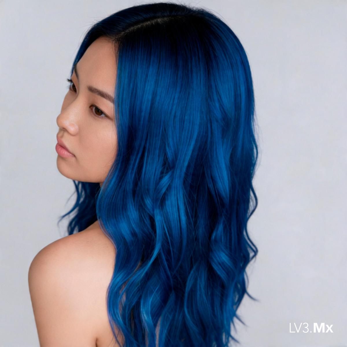 L3VEL3 BLUE SEMI PERMANENT COLOR TUBE 100 ml