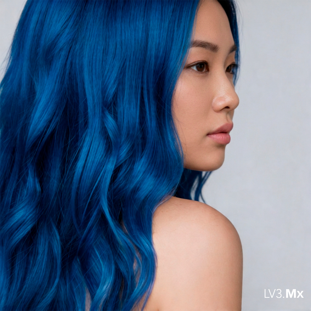 L3VEL3 BLUE SEMI PERMANENT COLOR TUBE 100 ml