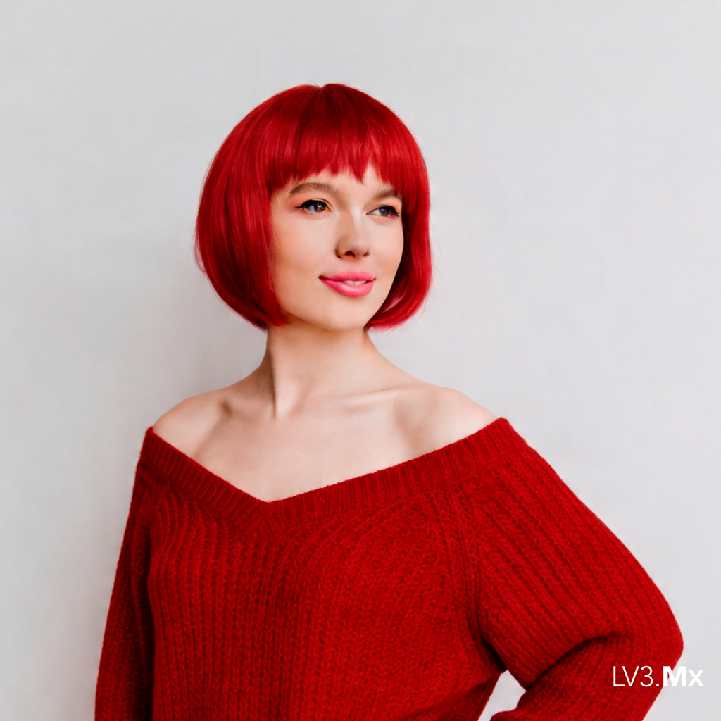 L3VEL3 ELECTRIC RED SEMI PERMANENT COLOR TUBE 100 ml