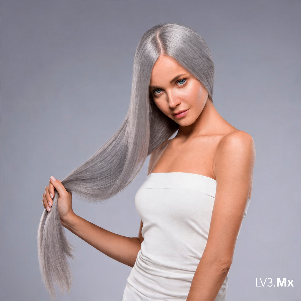 L3VEL3 GREY SEMI PERMANENT COLOR TUBE 100 ml