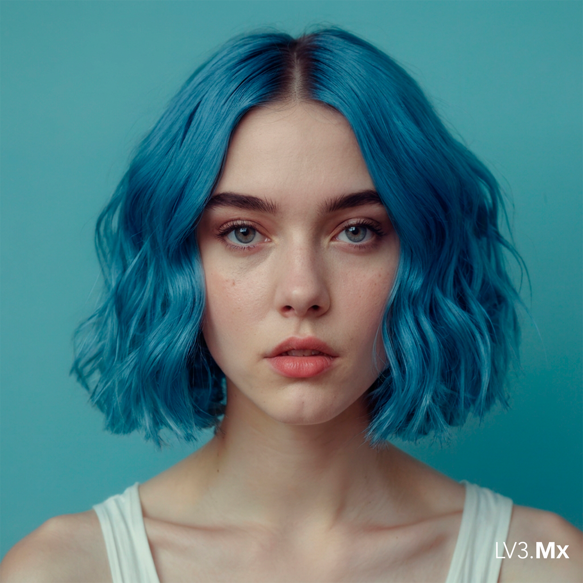 L3VEL3 LIGHT BLUE SEMI PERMANENT COLOR TUBE 100 ml