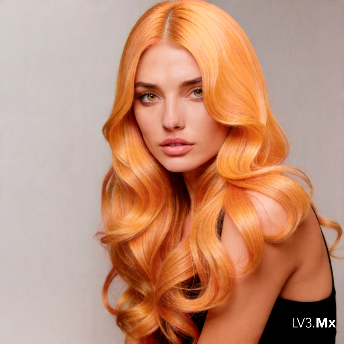 L3VEL3 LIGHT ORANGE SEMI PERMANENT COLOR TUBE 100 ml