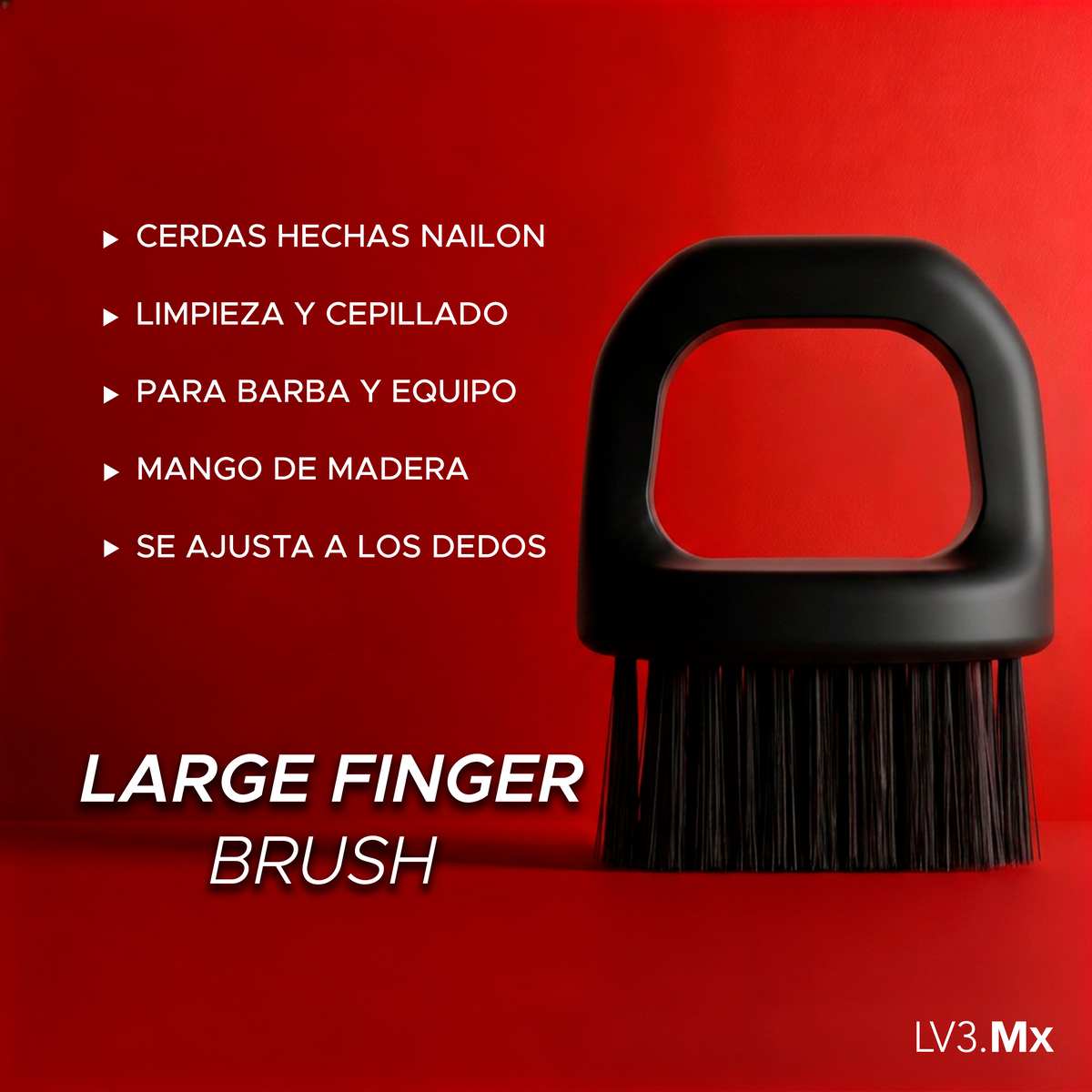 L3VEL3 LARGE FINGER BRUSH