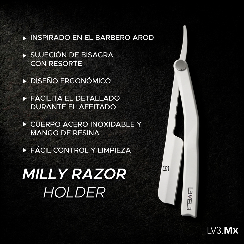 L3VEL3 WHITE MILLY RAZOR