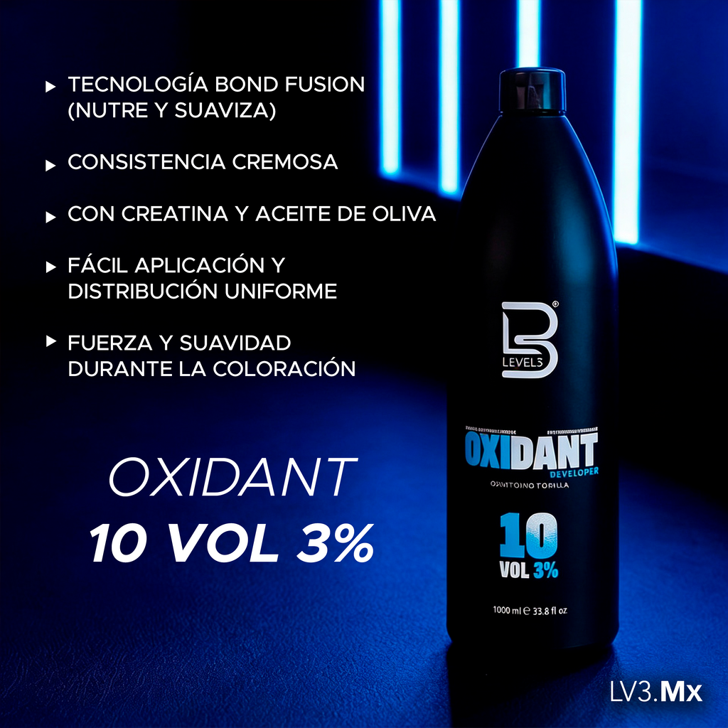 L3VEL3 OXIDANT DEVELOPER 10 VOL 3% 1000ML