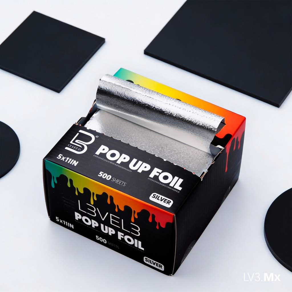 L3VEL3 500 PRE-CUT POP UP SHEET FOIL 5 X 11 INCH