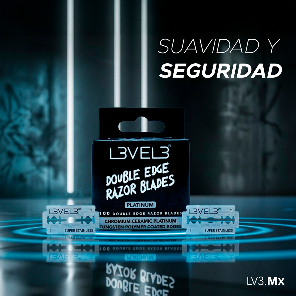 L3VEL3 DOUBLE EDGE RAZOR 100PC