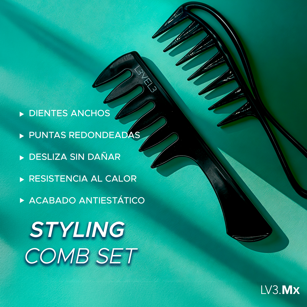 L3VEL3 2PC STYLING COMB SET