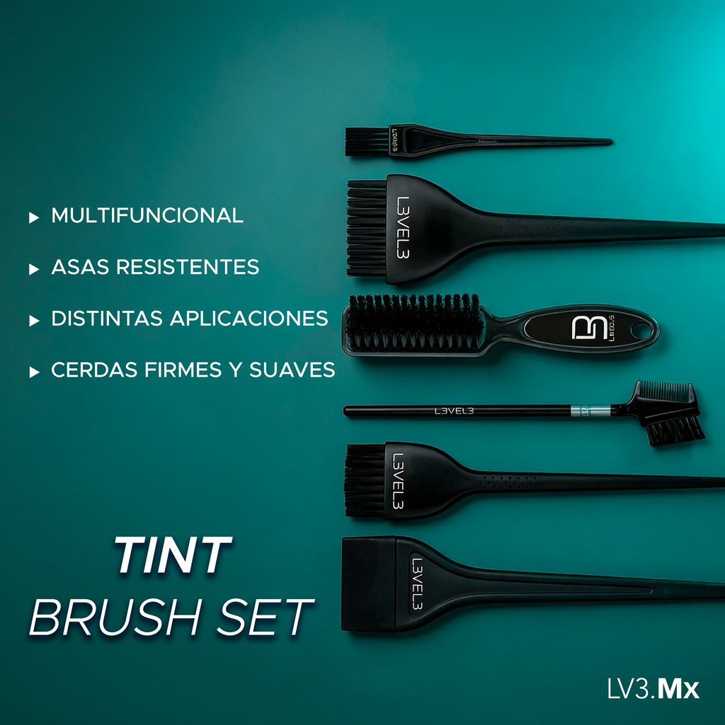 L3VEL3 6PC TINT BRUSH SET