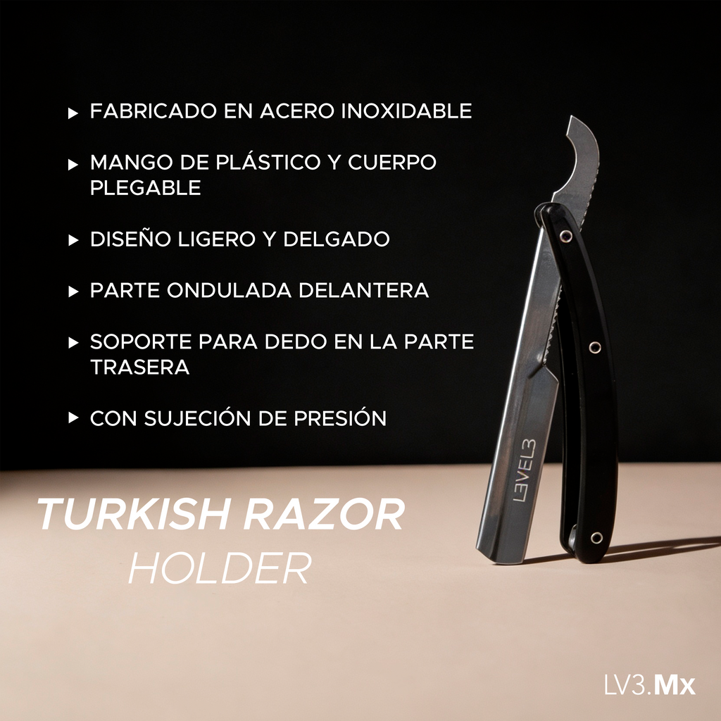 L3VEL3 BLACK TURKISH RAZOR