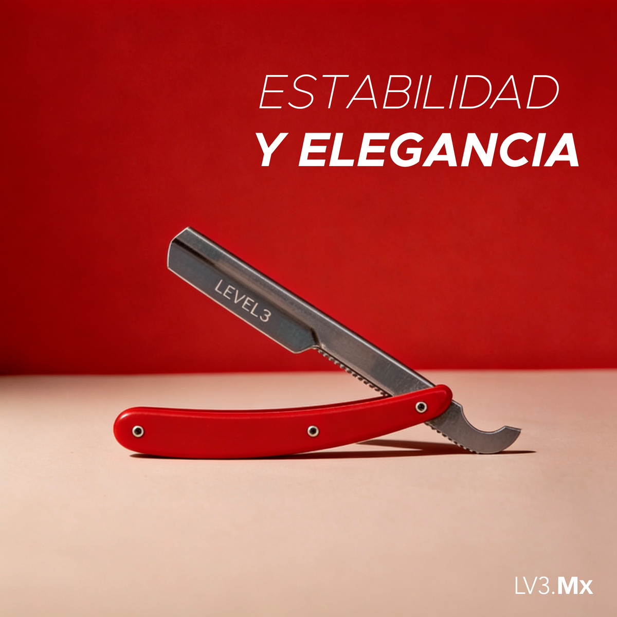 L3VEL3 RED TURKISH RAZOR