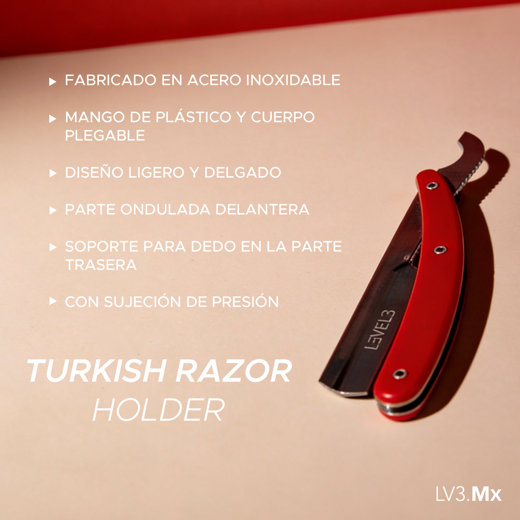 L3VEL3 RED TURKISH RAZOR