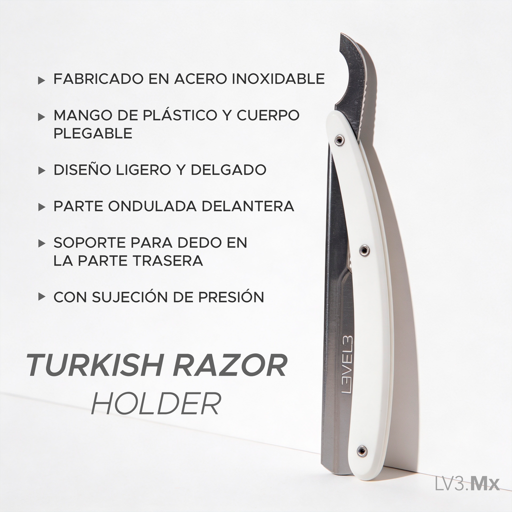 L3VEL3 WHITE TURKISH RAZOR