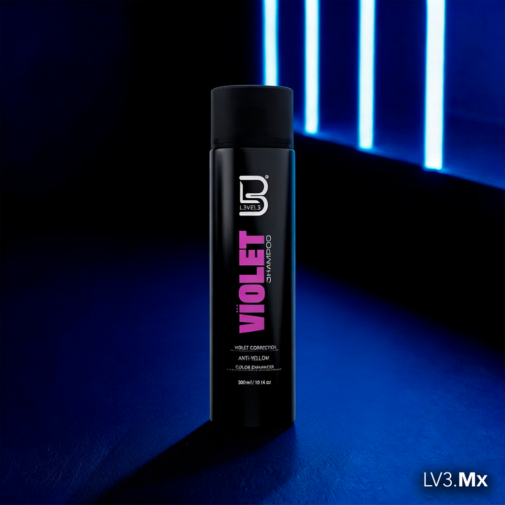 L3VEL3 VIOLET NO YELLOW SHAMPOO 280ML